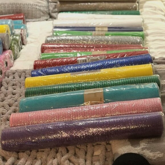 Brand New Mesh & Supplies for Wreaths and other crafts!